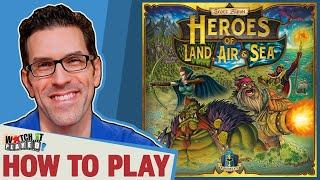 Heroes of Land, Air & Sea - How To Play