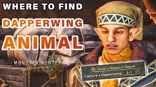 Where to Find Dapperwing Animal ► Monster Hunter Wilds