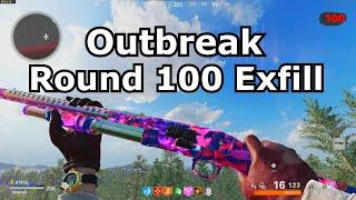 Outbreak Round 100 Exfill cold war zombies