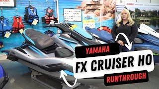 Full Walkthrough 2024 Yamaha FX Cruiser HO Watercraft | Get To Know Your Watercraft