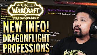 Dragonflight Professions NEW DETAILS! Equip Limits, Reagents, Flasks Replaced?