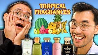 my Top 5 tropical fruity fragrances