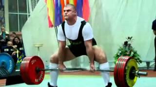 Merezhko (Мережко) DL 310kg@110 Powerlifting IPF Ukrane Champ 2010