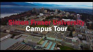 Simon Fraser University (SFU) | Campus Tour | 4k | 2022 | Drone Footage