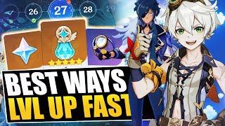 COMPLETE GUIDE TO LVL UP FAST! Genshin Impact -Biggest Tips & Tricks To Increase Your Adventure Rank