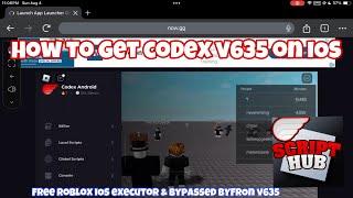 (NEW) HOW TO Get & USE Codex EXECUTOR V635 ON IOS (TUTORIAL) FOR ROBLOX MOBILE (IPHONE/IOS) 2024