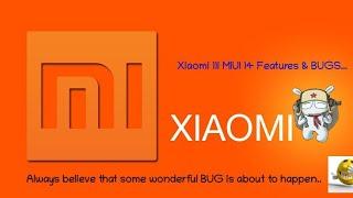 Xiaomi 11i MIUI 14 Update features and bugs.. 11i Miui new update 14.0.1.0