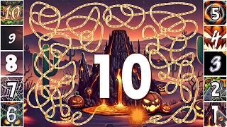 Countdown Numbers From 10 [Episode #9][HALLOWEEN]