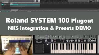 Roland System 100 Tutorial FREE NKS and Presets Demo (2017)