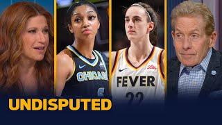 UNDISPUTED | "Caitlin is receiving too much credit for WNBA's success" - Rachel Nichols tells Skip