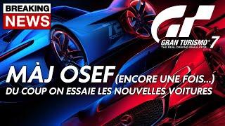 Gran Turismo 7 - Màj OSEF encore une fois - On essaie les nouvelles caisses  - 1.43
