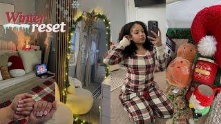 Winter Reset  Let’s Get In The Holiday Spirit ! Decorating my room, Shopping, New nails, Cozy,etc