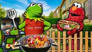 Kermit the Frog's Summer BBQ Cook Off Competition! (Lots of Food)