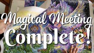 Magical Meeting, Completed! Post Review Diamond Art Club