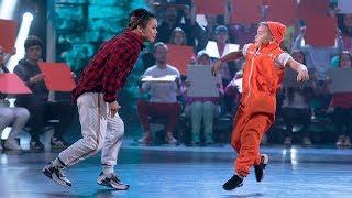 «B-Boy Малыш Ник» vs «B-Girl Narumi». Категория «Ритм улиц». «Лига удивительных людей»