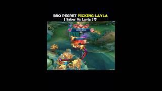 Layla Vs Saber  #mlbb #mobilelegends #yin #layla