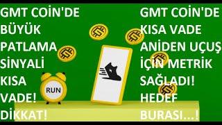 GMT COİN ÖYLE BİR PATLAMA SİNYALİ VERİYOR Kİ!GMT'DE GÜÇLÜ BİR YÜKSELİŞ METRİĞİ KISA VADE YAKALANDI