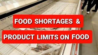 FOOD SHORTAGES & PRODUCT LIMITS IN AUSTRALIAN SUPERMARKETS / CHIT CHAT