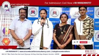 Kemerovo State Medical University, Russia | Trishasri from Bangalore pursuing MBBS Abroad | KMC