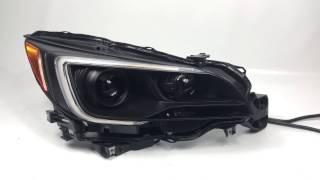 Subaru Legacy Quad Projector Conversion - Custom Headlights