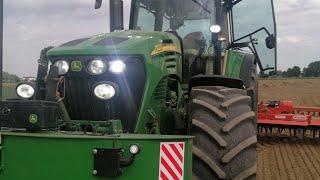 John deere 7920 (300cv non originale) + Maschio Drago Rapido 6m | CAB VIEW #1