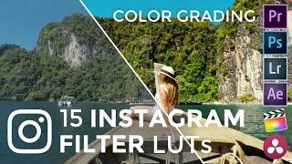 Color Grading GoPro Footage with Instagram filter LUTs