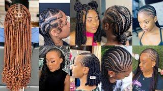 2025 Amazing African Traditional Braids Hairstyles Inspiration | 50 Latest Cornrows African Braids