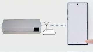 how to connect Samsung Room Air Conditioner with Smartthings Apps