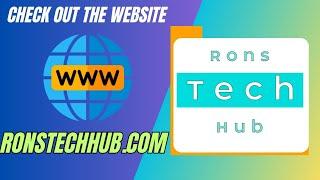 RonsTechHub & TLevel Resources Website | Free Resources & paid Resources