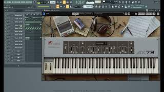 Travelling  ( Synthwave ) Martinic AX73 VST & Audiolounge AL D4 VST