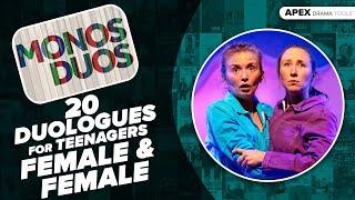 20 DUOLOGUES for TEENAGERS - FEMALE & FEMALE