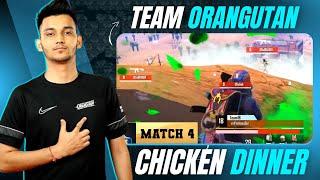 TEAM ORANGUTAN INSANE CHICKEN DINNER | GSG ESPORTS | INDIA MAJORS GRAND FINALS DAY 5