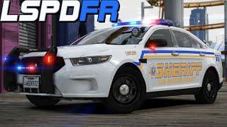 GTA 5 LSPDFR | Stolen Police Car Pursuit | Los Santos County Sheriff | #gta