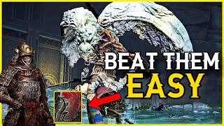 The EASIEST way to beat the Valiant Gargoyles - Elden Ring Boss Guide