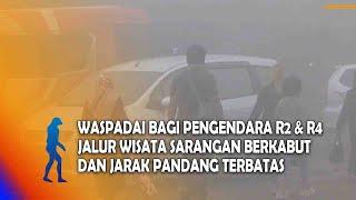 MAGETAN Waspada Bagi Pengguna R2 & R4 Jalur Wisata Sarangan Berkabut Dan Jarak Pandang Terbatas