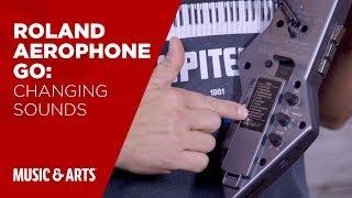 Changing Sounds on Aerophone Go