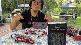 AstroAI 8Pcs Multimeter Test Leads Kit Set With Alligator Clips For FLUKE KAIWEETS INNOVA | Review