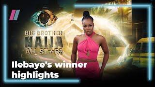 Ilebaye’s Winning Journey | #BBNaija: All Stars | Showmax