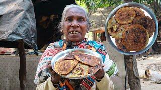 Rice Flour Pitha Recipe | RICE FLOUR JAGGERY PITHA RECIPE | Cooking Tribe Grandma \ Village Style...