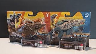 Mattel Jurassic World Dino Trackers Danger Pack Dakosaurus and Borealopelta