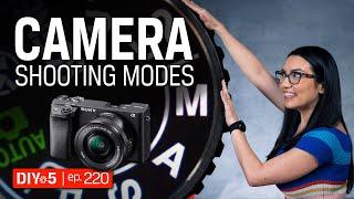 Camera shooting modes – DIY in 5 Ep 220