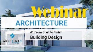 ARCHLine.XP: From Start to Finish  - Part #1 Building Design