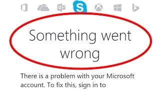 Fix Skype needs your attention||Something went wrong