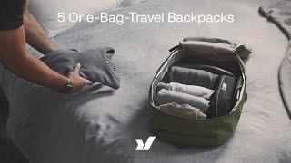 5 Great Travel Backpacks For One-Bag-Travel - Bellroy Pakt, Peak Design, Tortuga, Able Carry & More