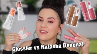 NEW! Natasha Denona Puff Paint vs Glossier Cloud Paint!