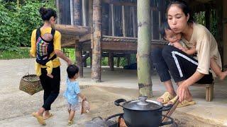 The struggling life a 19-year-old single mother and 2 yuong children