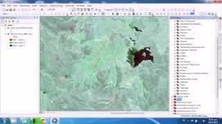 CORTAR UNA IMAGEN SATELITAL con ARCGIS