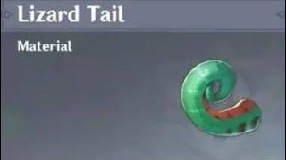 HOW TO GET LIZARD TAIL Genshin Impact