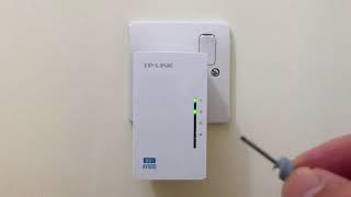 Factory Reset a TP-Link (TL-WPA4226) PowerLine Extender