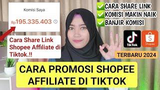 CARA PROMOSI SHOPEE AFFILIATE DI TIKTOK